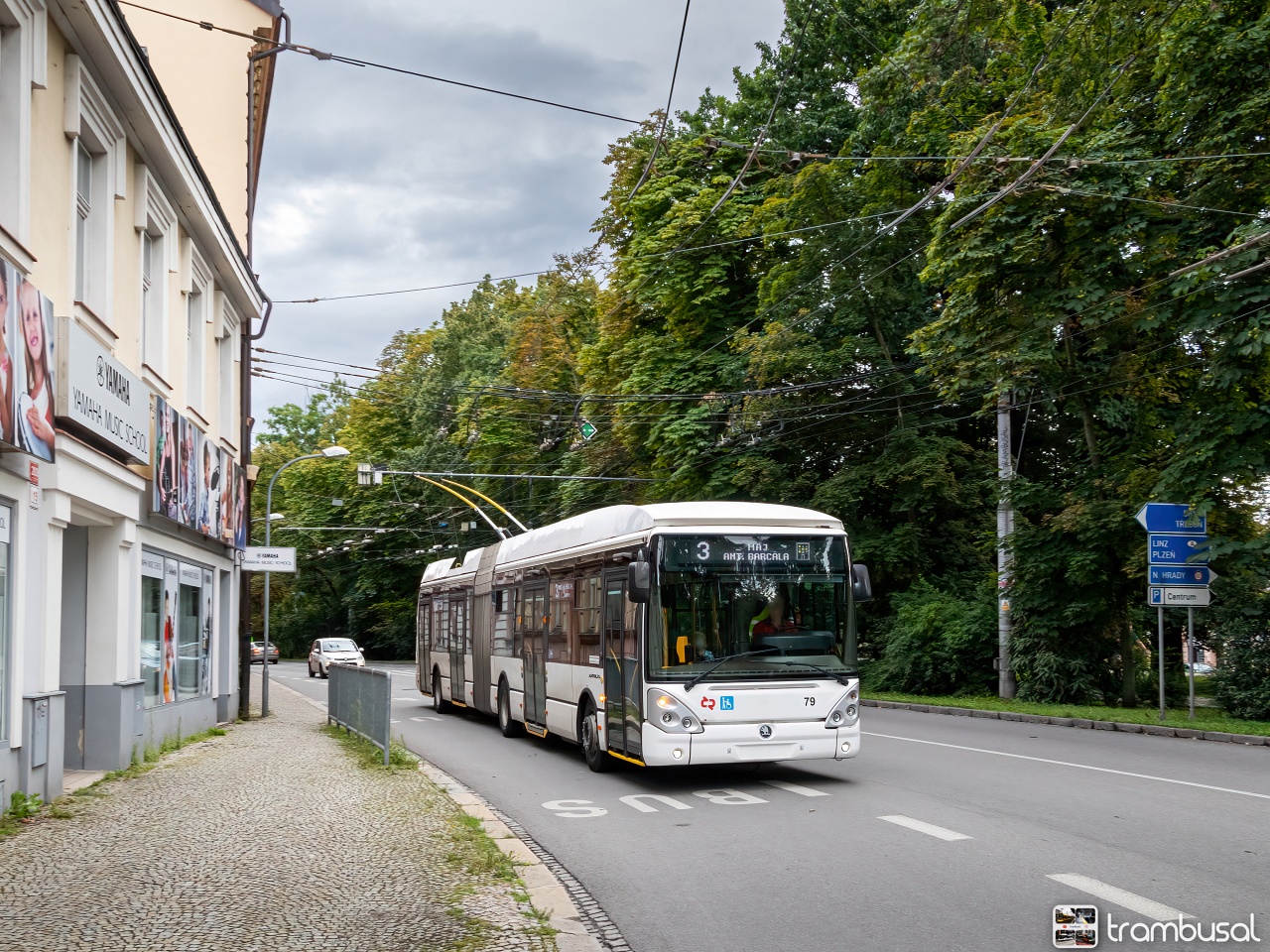 Ческе-Будеёвице, Škoda 25Tr Irisbus Citelis № 79