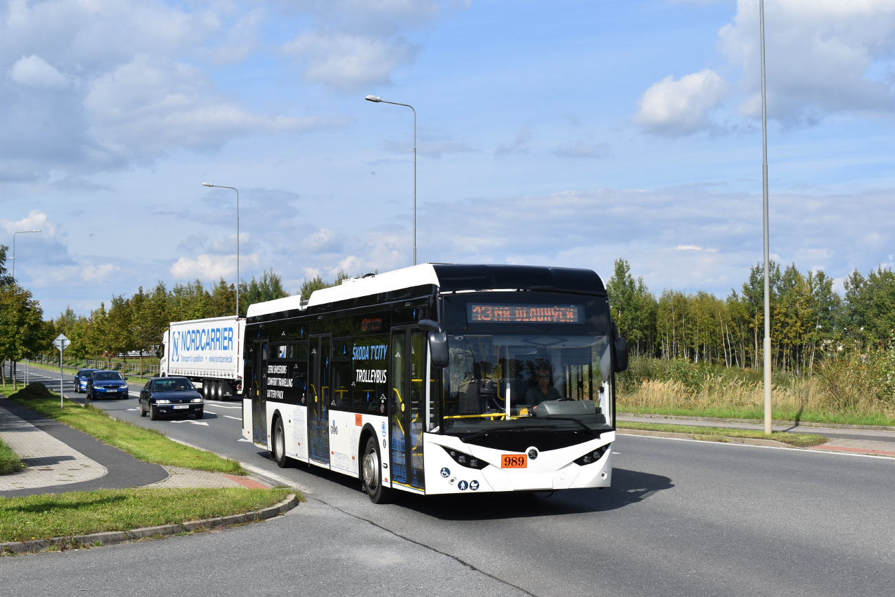 Пльзень, Škoda 36Tr TEMSA № 989; Пльзень — Новые троллейбусы и электробусы Škoda