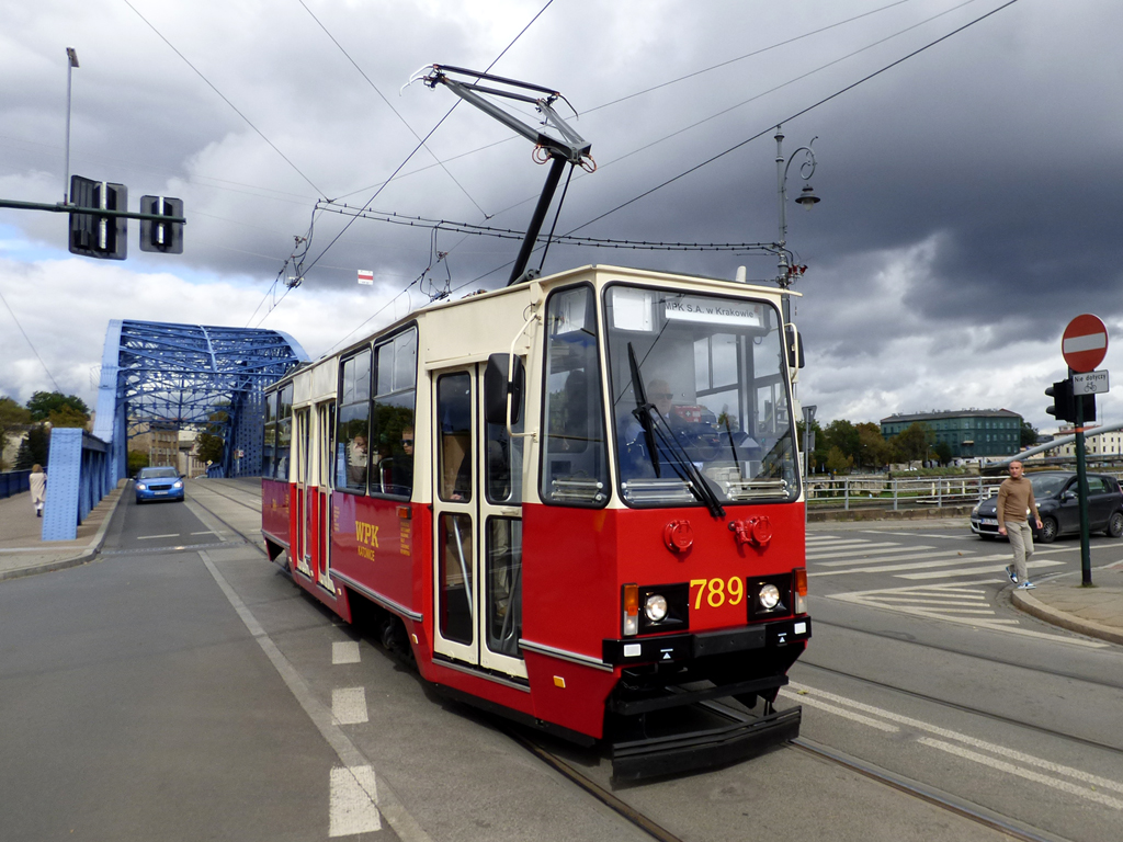 Краков, Konstal 105NT № 789; Краков — Парад исторических и современных трамваев 2022