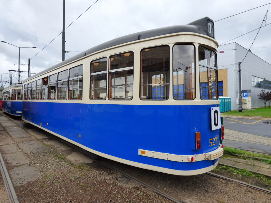Краков, MAN B4 № 527; Краков — Парад исторических и современных трамваев 2022
