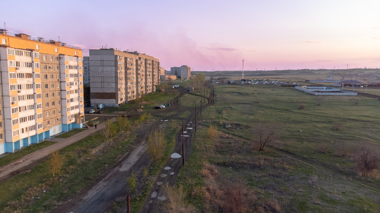 Orsk — Unfinished Line Between 240 Kvartal — Mikrorayon 3C Loops