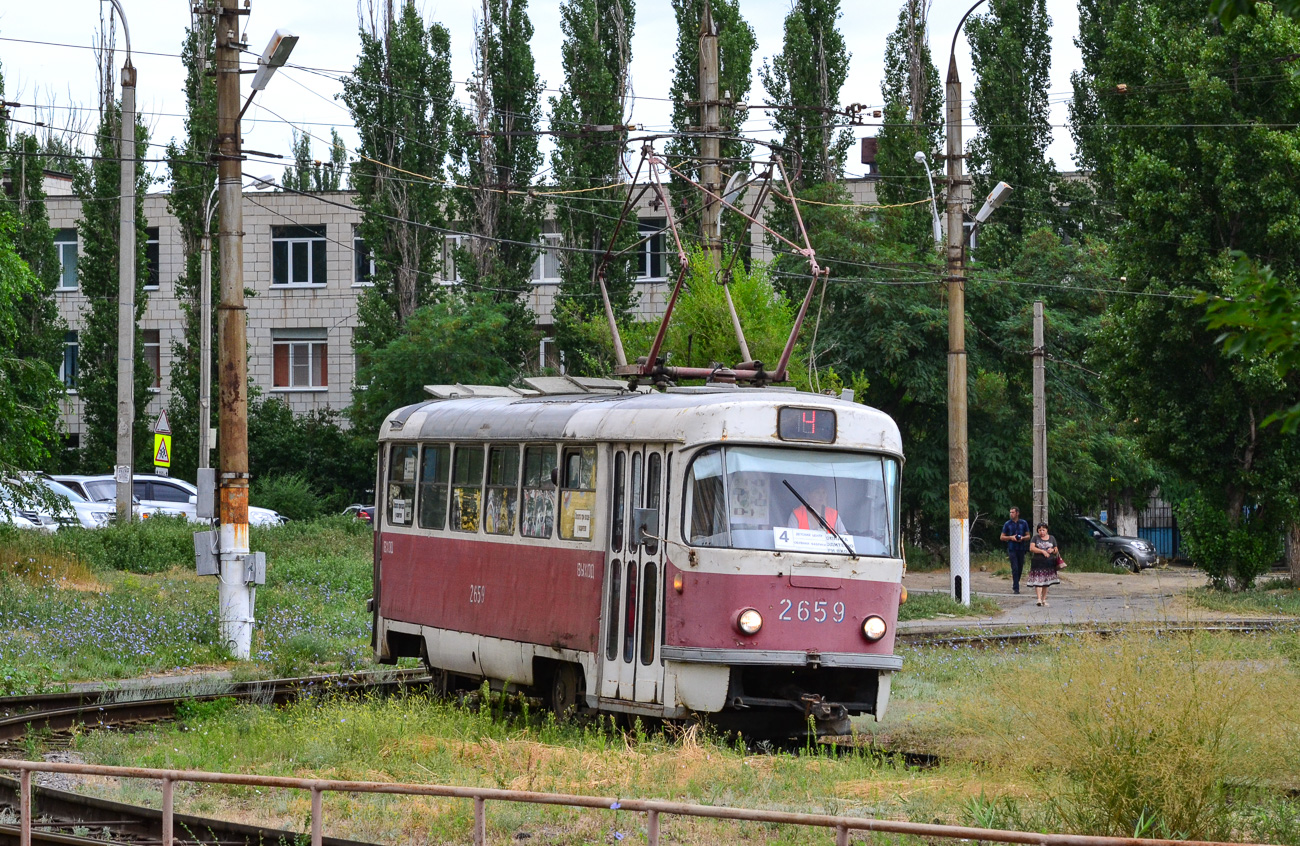 Волгоград, Tatra T3SU (двухдверная) № 2659