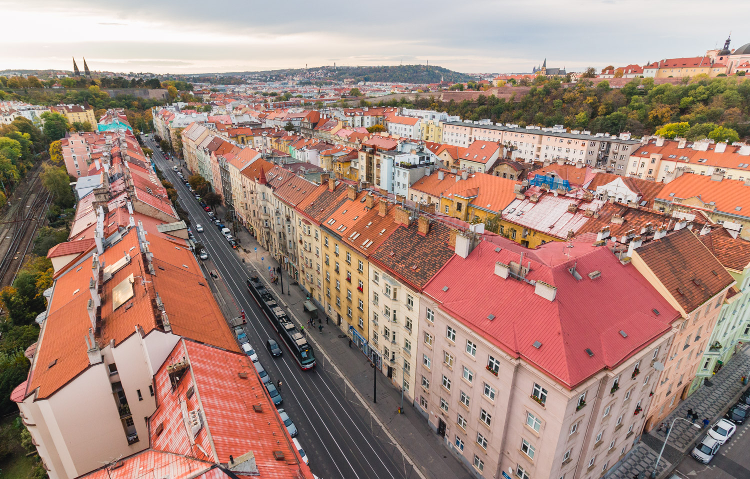 Praha — Tramvajové tratě a infrastruktura