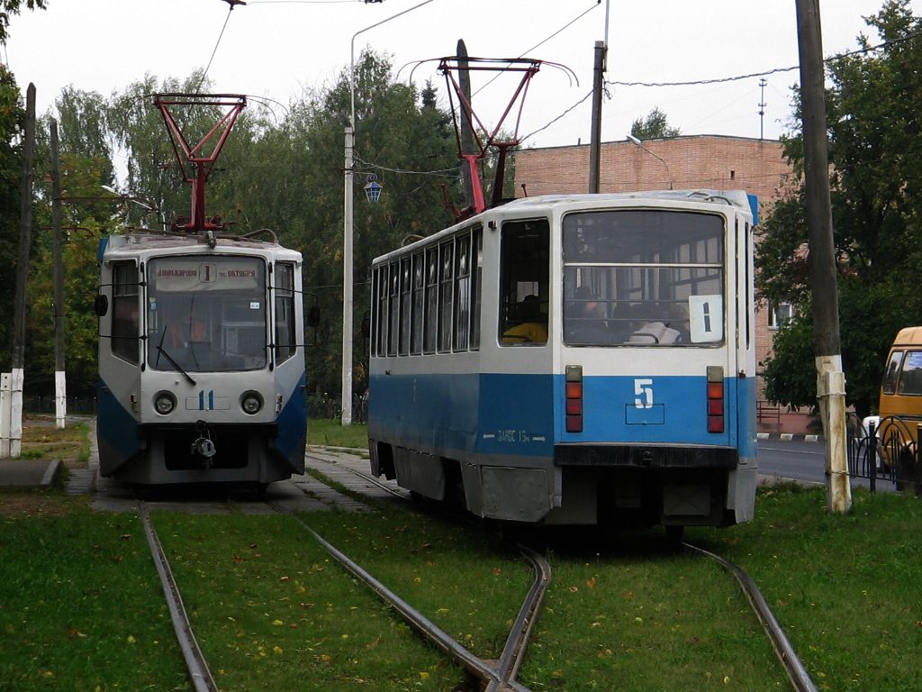 Ногинск, 71-608КМ № 11; Ногинск, 71-608КМ № 5; Ногинск — Трамвайные линии