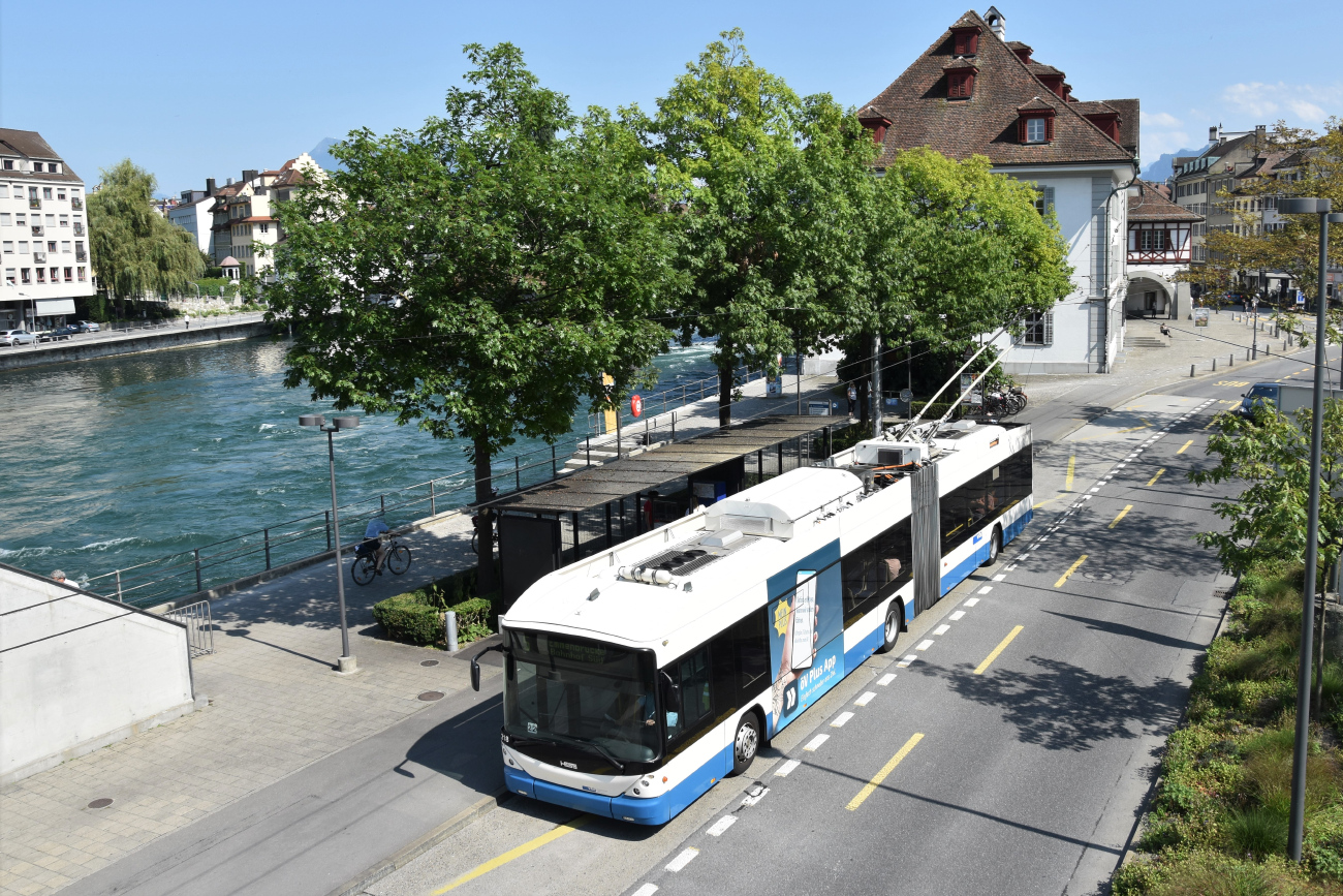 Люцерн, Hess SwissTrolley 3 (BGT-N2C) № 218