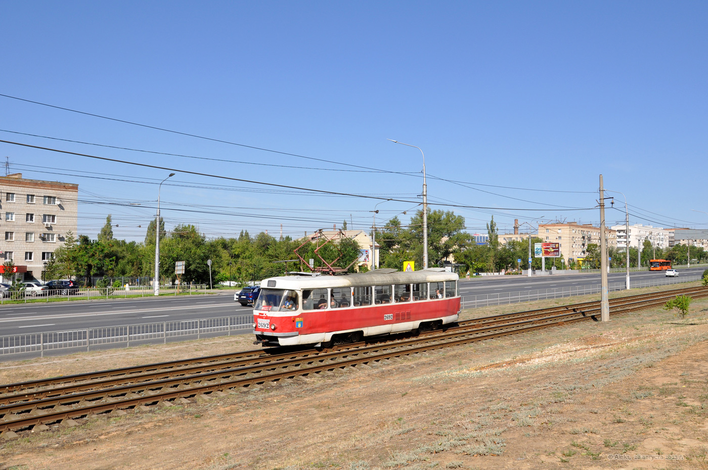 Волгоград, Tatra T3SU № 2692