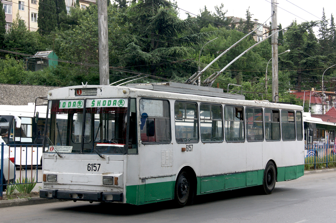 Крымский троллейбус, Škoda 14Tr11/6 № 6157