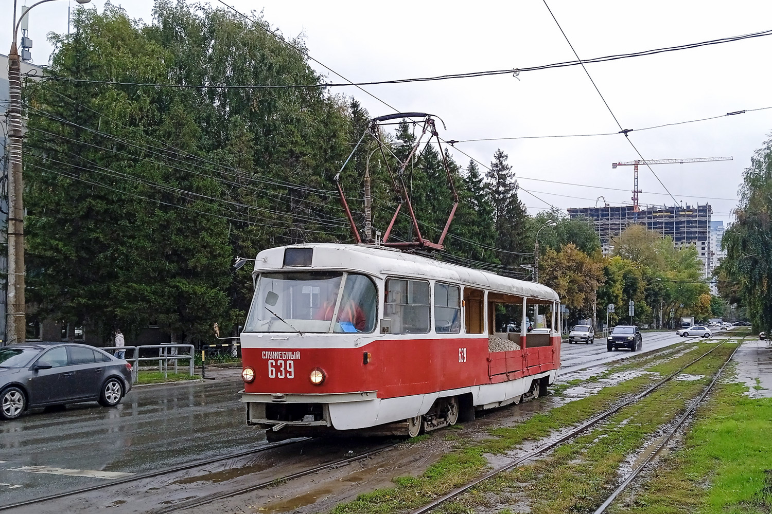 Самара, Tatra T3SU (двухдверная) № 639