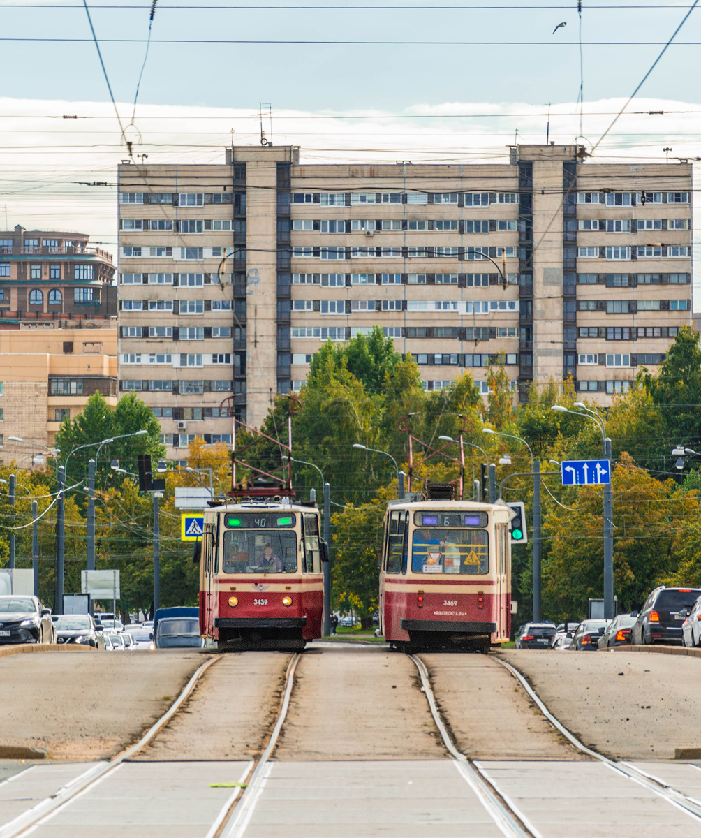 Санкт-Петербург, ЛВС-86К № 3439; Санкт-Петербург, ЛВС-86К № 3469