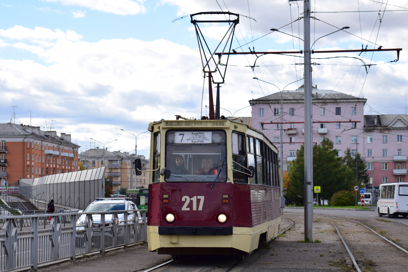 Krasnojarska, 71-605 (KTM-5M3) № 217