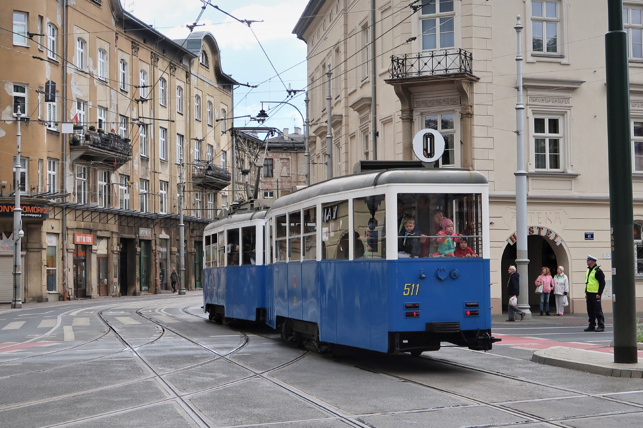 Краков, Konstal ND № 511; Краков — Парад исторических и современных трамваев 2022