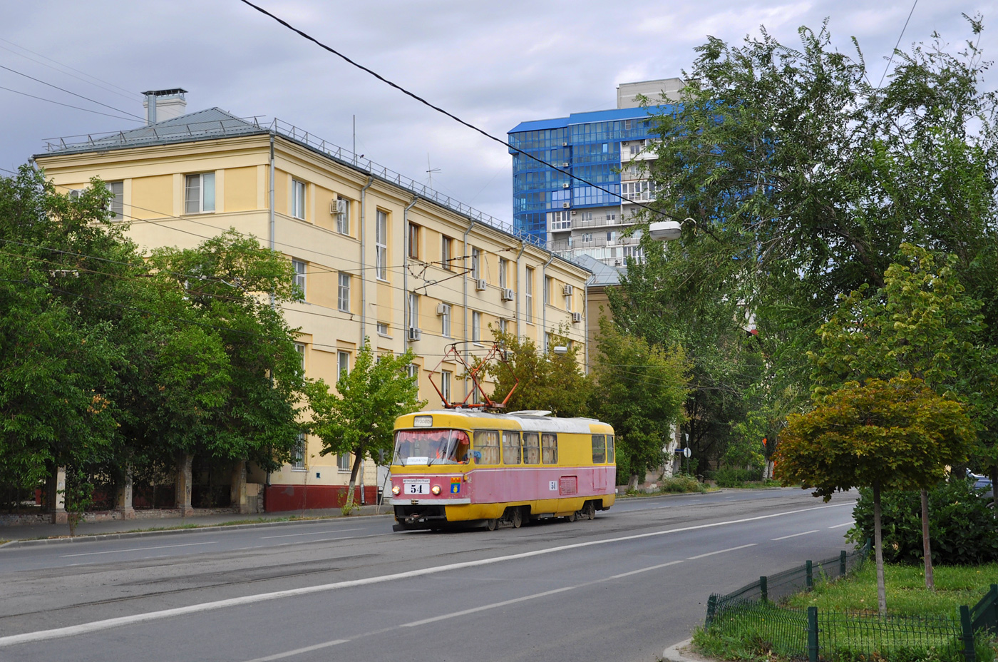 Volgograd, Tatra T3SU (2-door) № 54