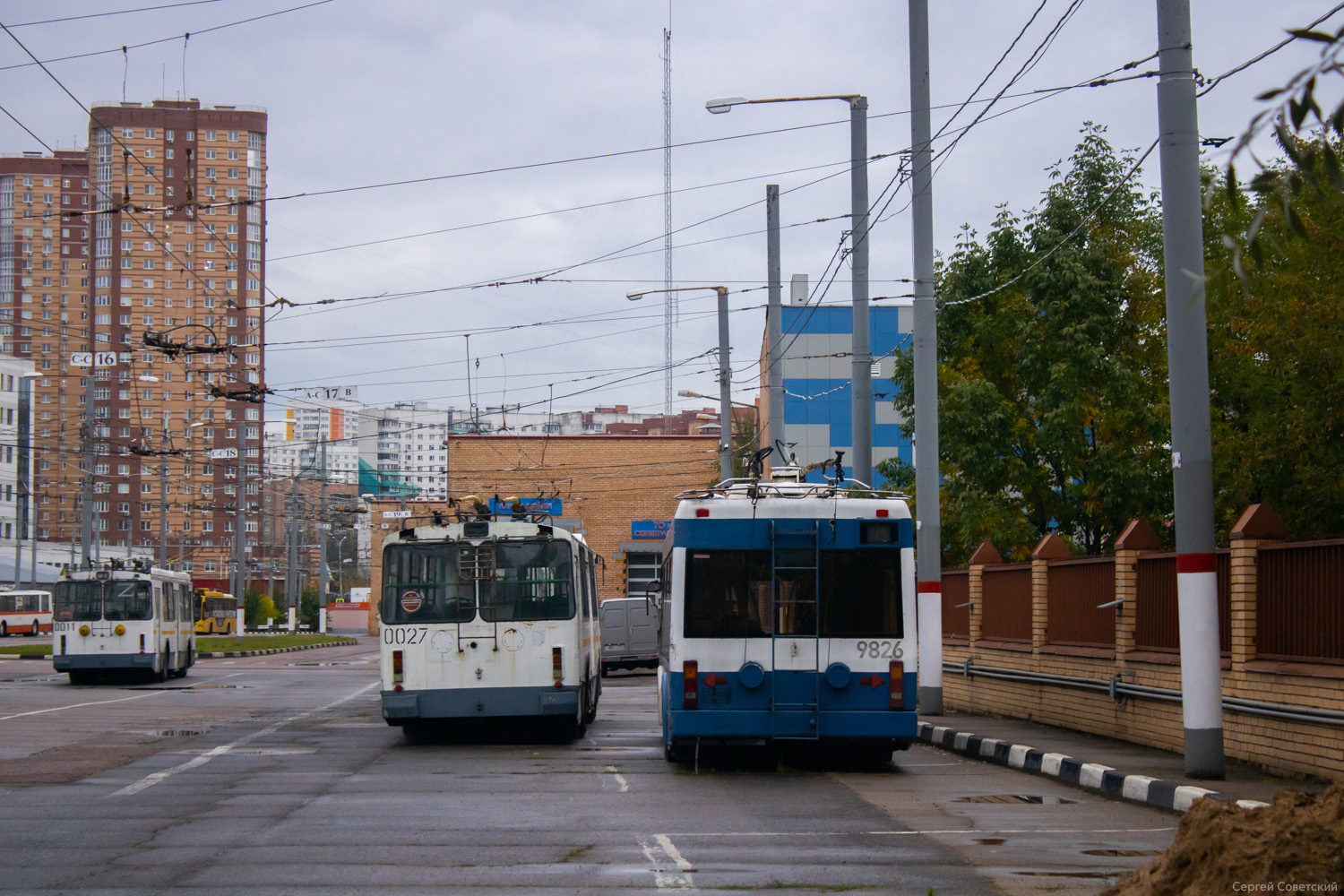 Химки, ЗиУ-682Г-016 (018) № 0027; Химки, БКМ 321 № 0046; Химки — Разные фотографии