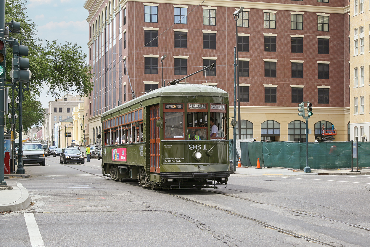 New Orleans, Perley Thomas 4-axle motor car № 961