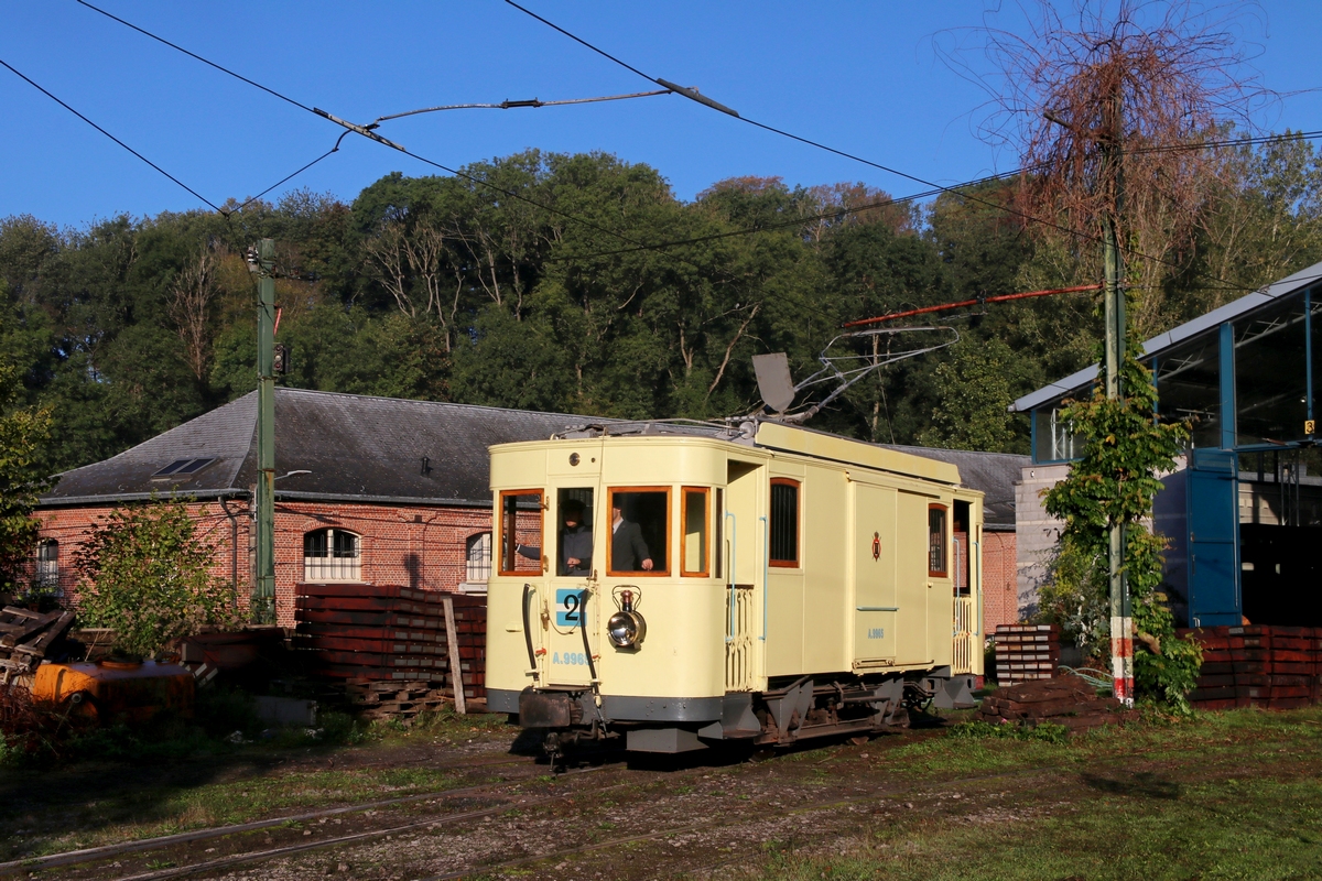 Береговой трамвай, Двухосный грузовой моторный Franco-Belge № A.9965; Тюэн — Visiting trams