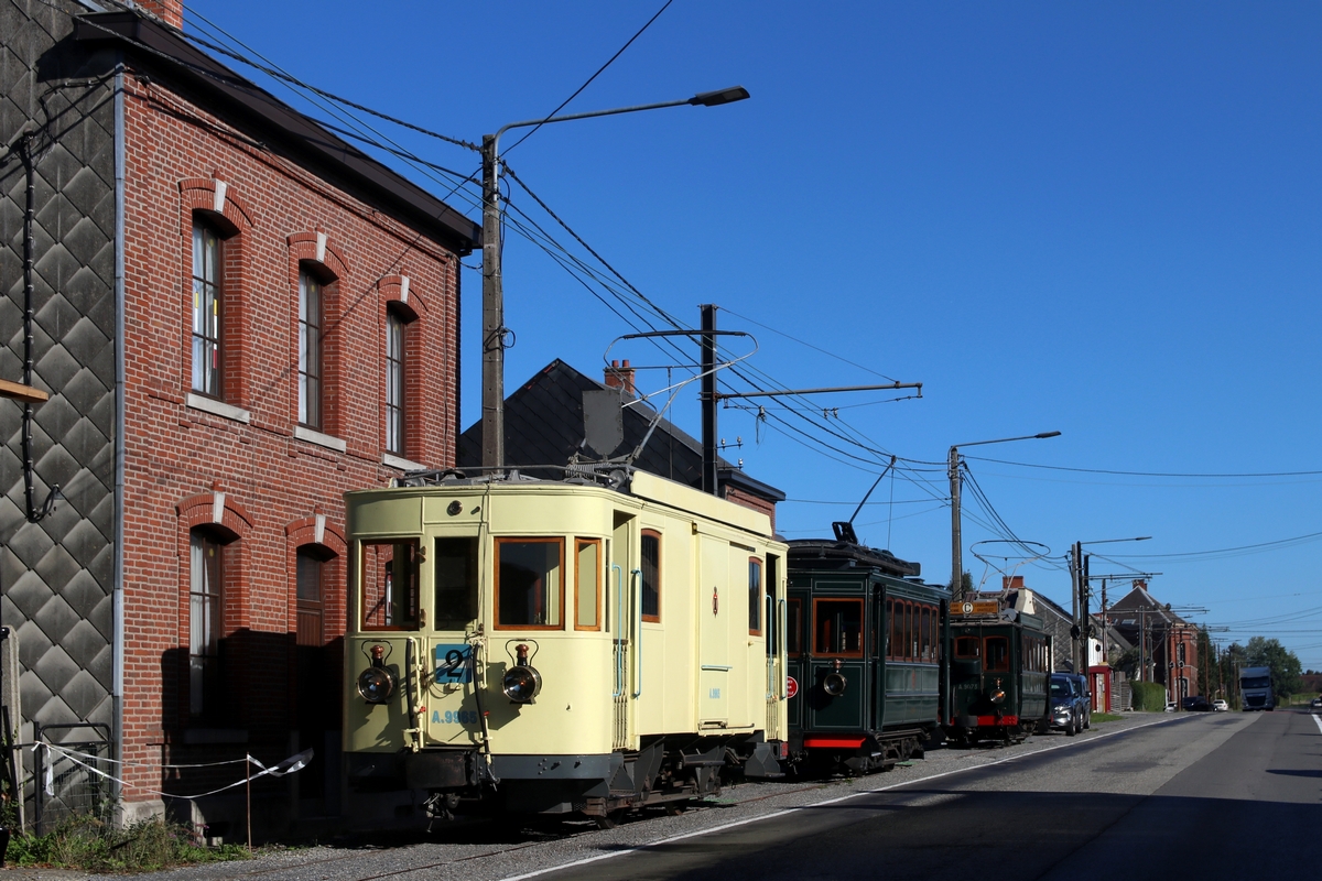 Береговой трамвай, Двухосный грузовой моторный Franco-Belge № A.9965; Тюэн — Visiting trams