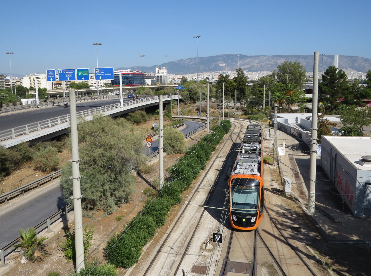 Афины, Alstom Citadis 305 № 20043; Афины — Трамваи – линии и инфраструктура