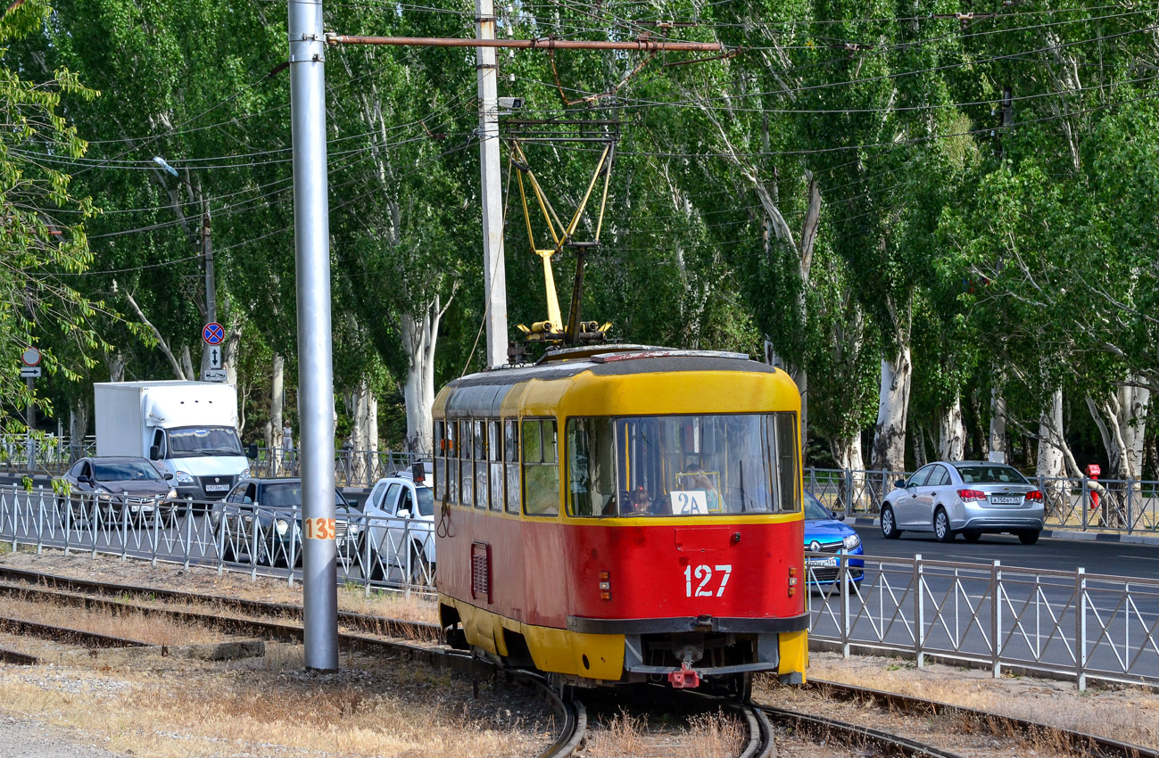 Волжский, Tatra T3SU № 127