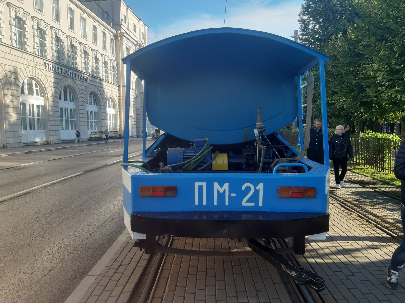 Санкт-Петербург, ТС-33В № ПМ-21; Санкт-Петербург — Выставка вагонов на 115-летие трамвая