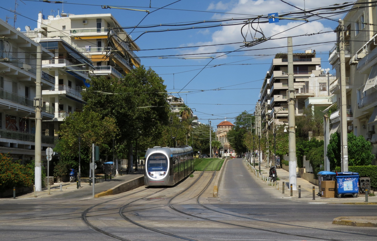 Афины, AnsaldoBreda Sirio № 10022; Афины — Трамваи – линии и инфраструктура