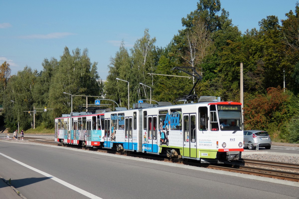 Цвиккау, Tatra KT4DMC № 936