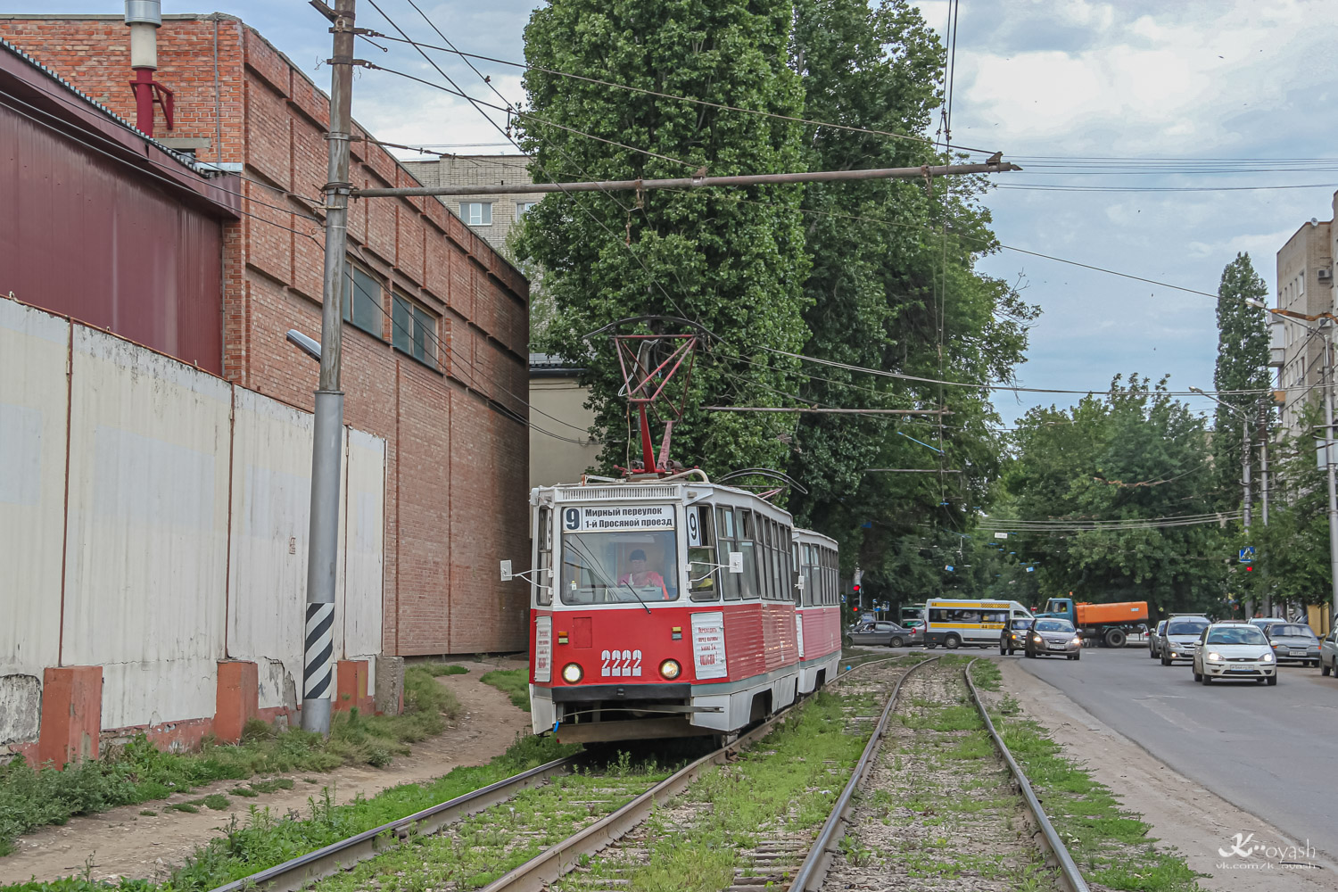 Саратов, 71-605 (КТМ-5М3) № 2222