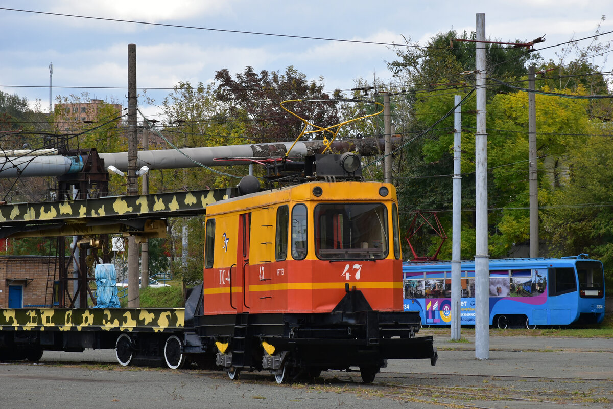 Vladivostok, GS-4 nr. 47; Vladivostok — Theme trams