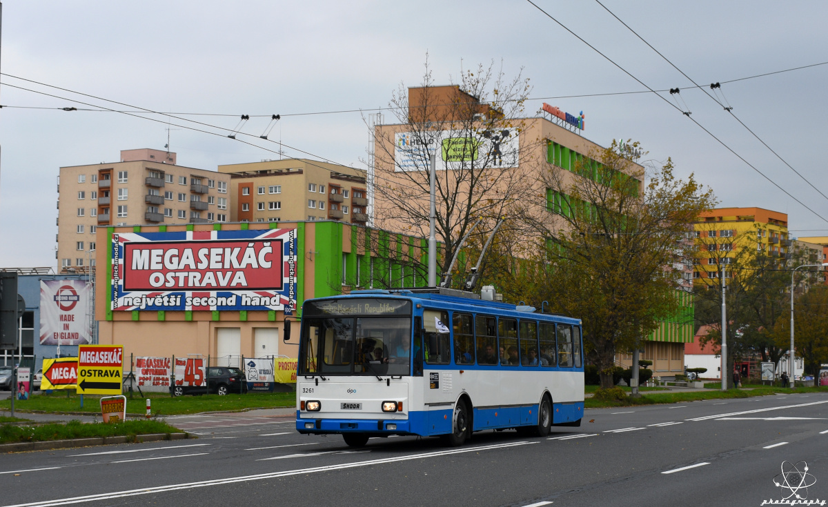 Острава, Škoda 14TrM № 3261; Острава — 70 лет троллейбуса в Остраве