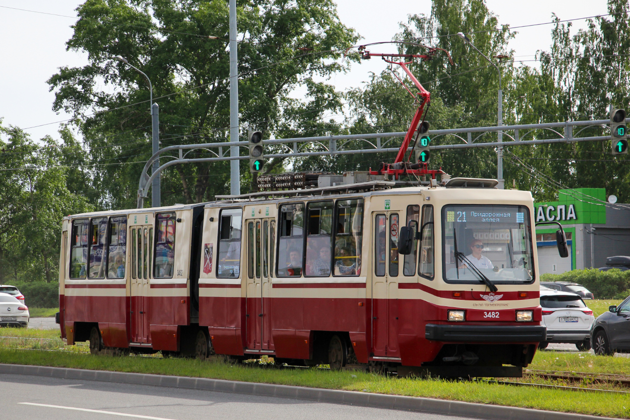 Санкт-Петербург, ЛВС-86К № 3482