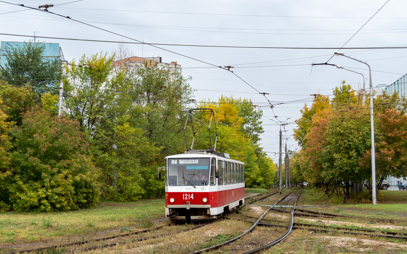 Самара, Tatra T6B5SU № 1214