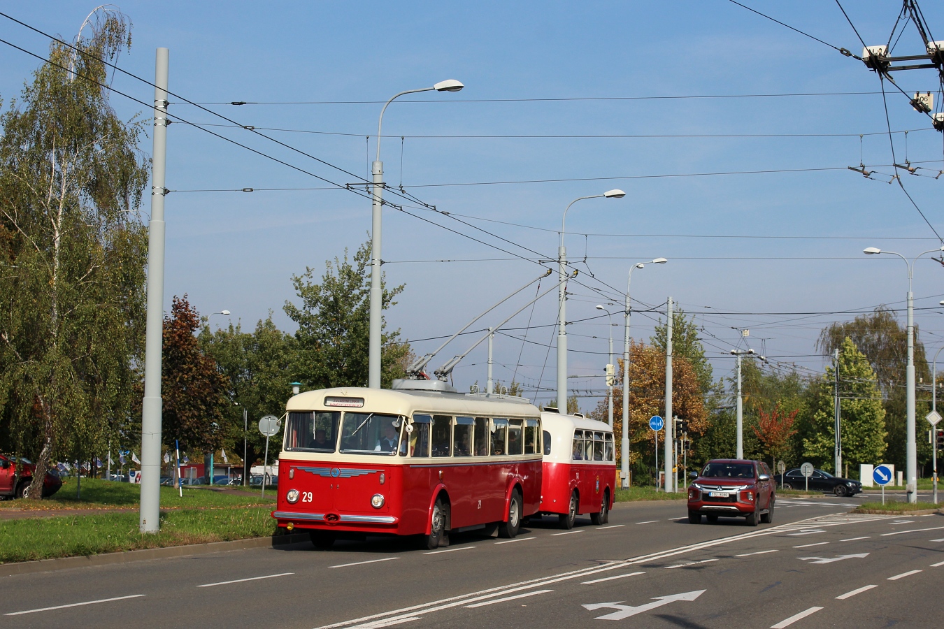 Острава, Škoda 8Tr6 № 29; Острава — 70 лет троллейбуса в Остраве