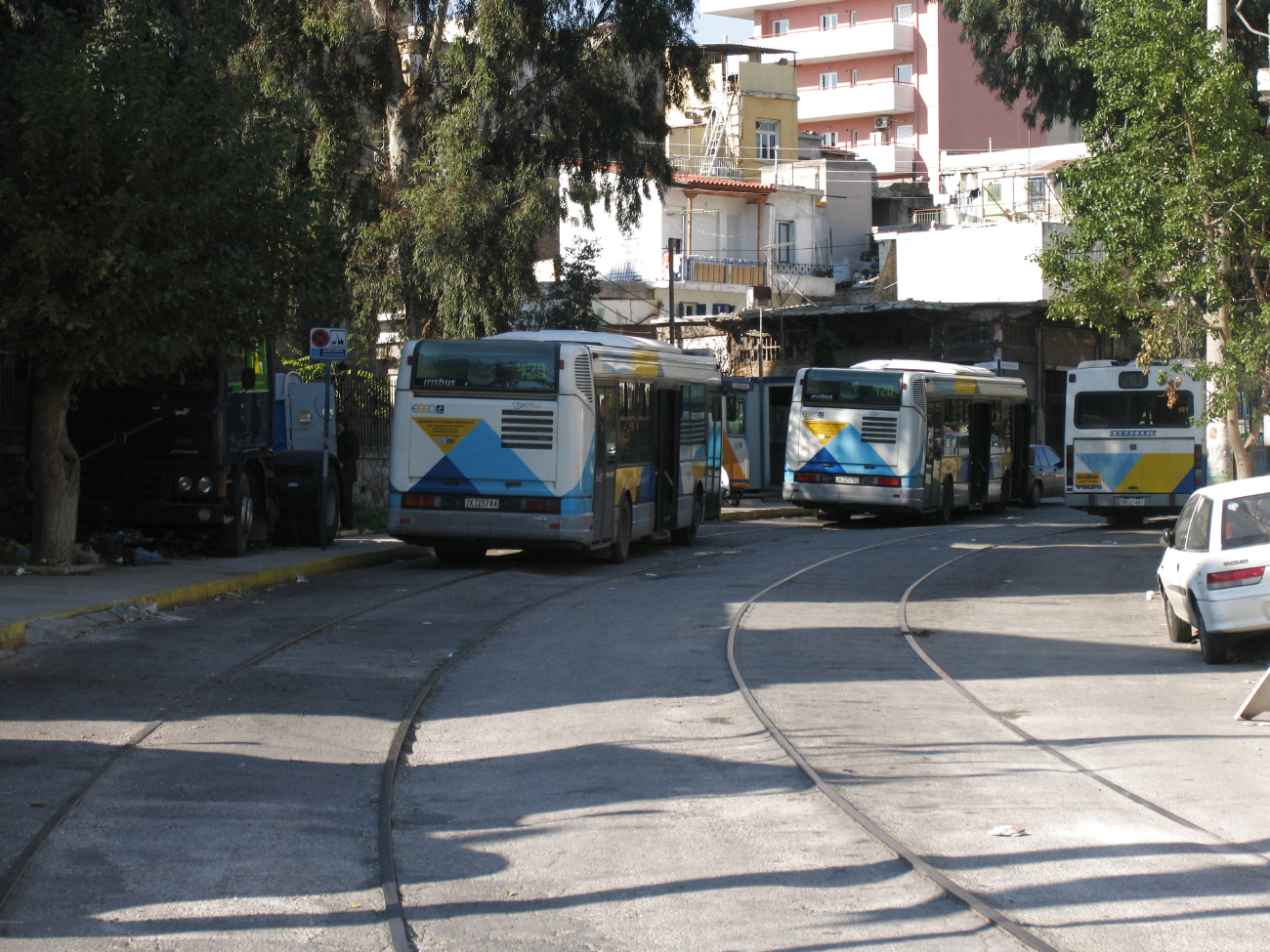 Афины — Трамвай — линия интерурбана Пирей–Перама