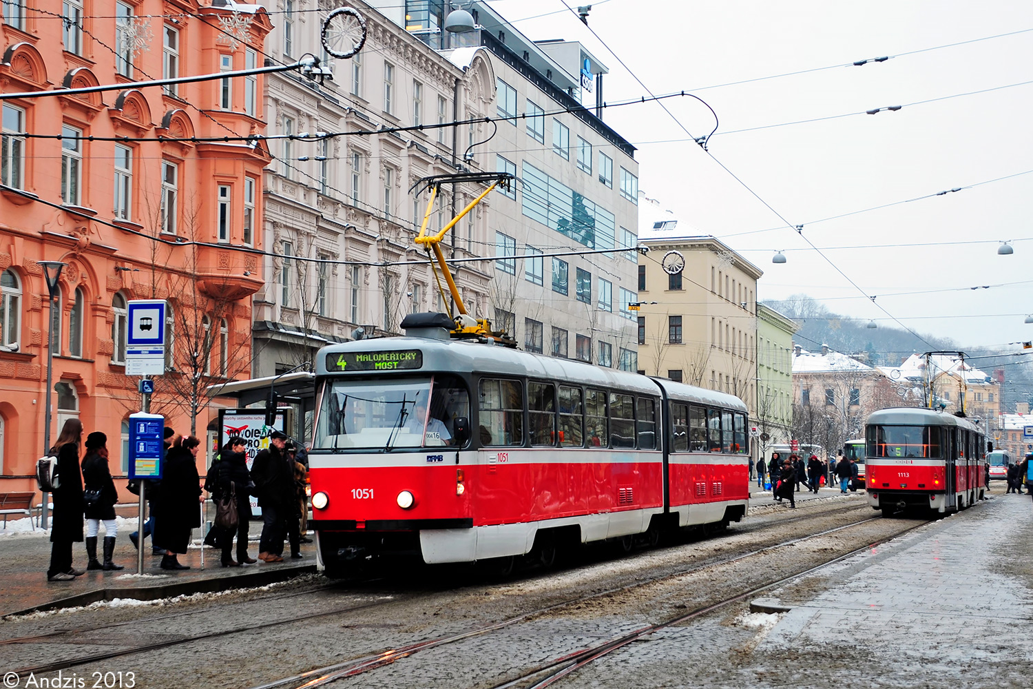 Brünn, Tatra K2P Nr. 1051