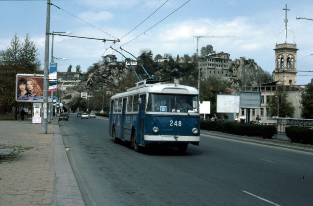Пловдив, Škoda 9TrHT28 № 248; Пловдив — Исторически снимки — Тролейбуси • Исторические фотографии — Троллейбусов