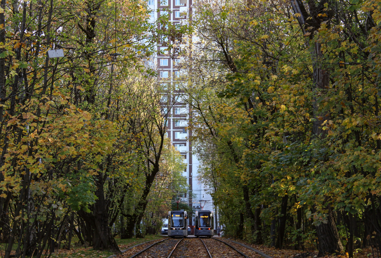 Moskva — Trам lines: North-Western Administrative District