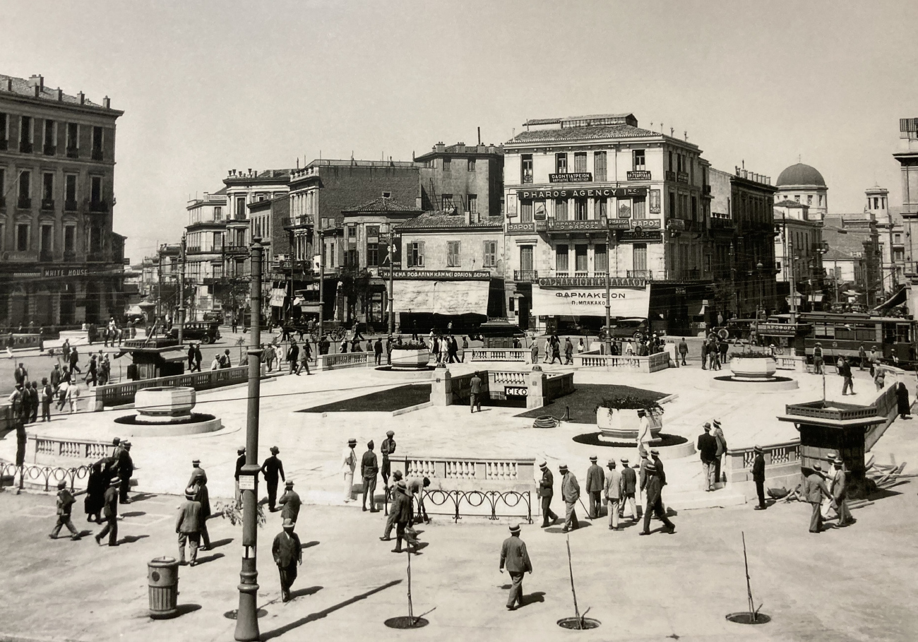 Афины — Метрополитен – станции; Афины — Трамваи – старые фотографии