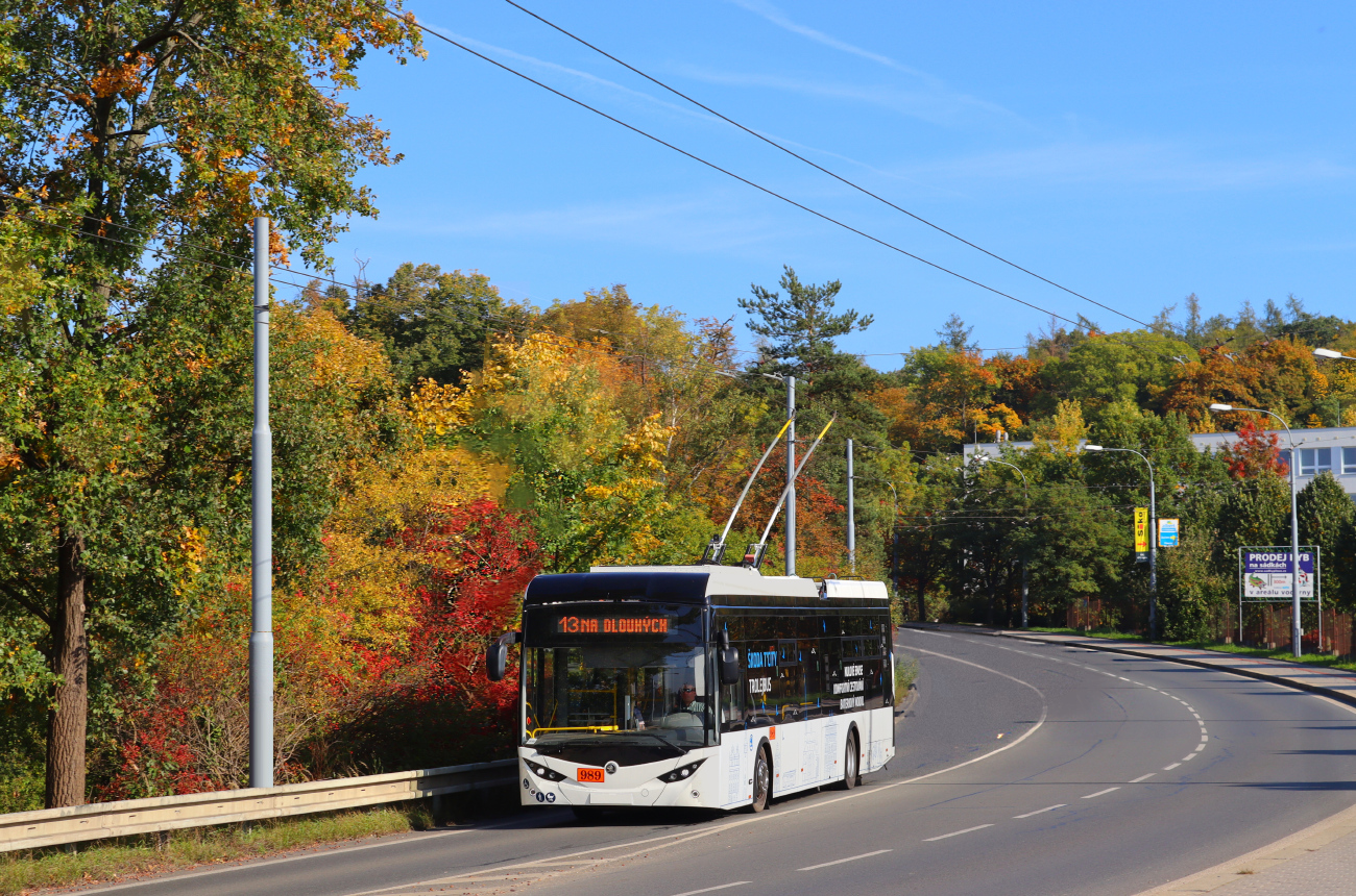 Пльзень, Škoda 36Tr TEMSA № 989; Пльзень — Новые троллейбусы и электробусы Škoda