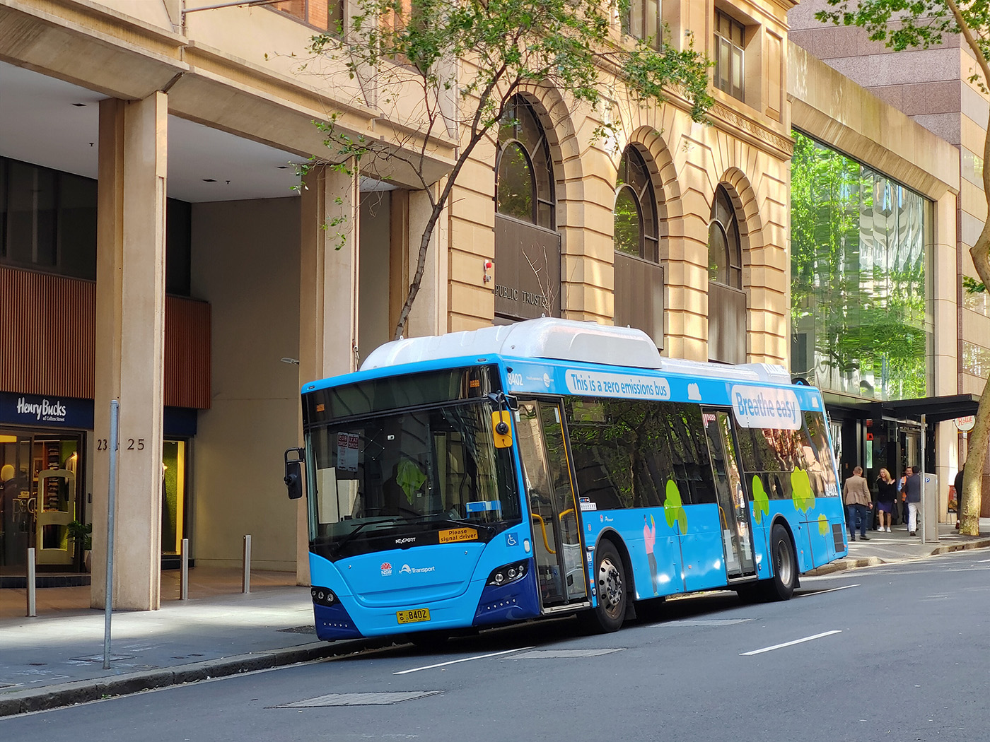 Сидней, Gemilang Eco City Bus № 8402