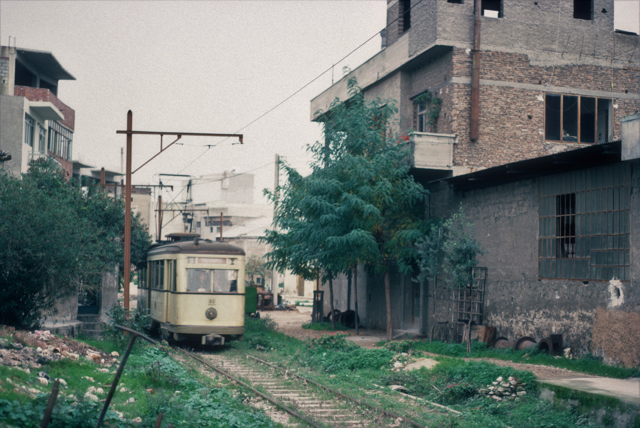 Athens, Ernesto Breda # 80; Athens — Tram — Piraeus–Perama interurban line
