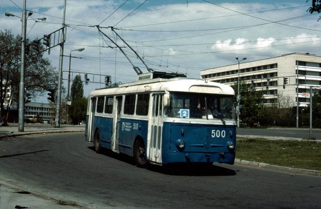 Пловдив, Škoda 9TrH25 № 500