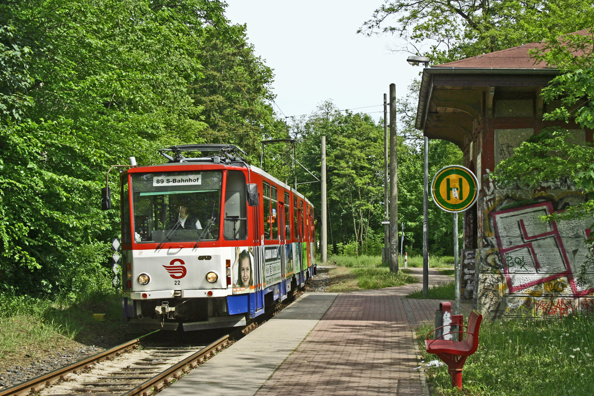 Strausberg, Tatra KT8D5 Nr. 22