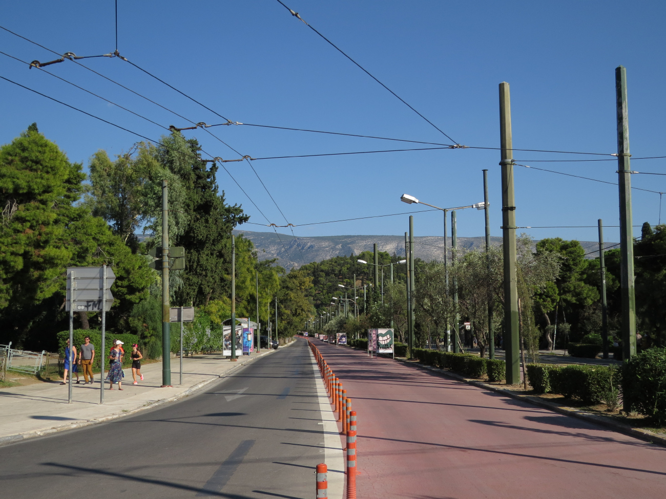 Афины — Трамваи – линии и инфраструктура; Афины — Троллейбусы – линии и инфраструктура