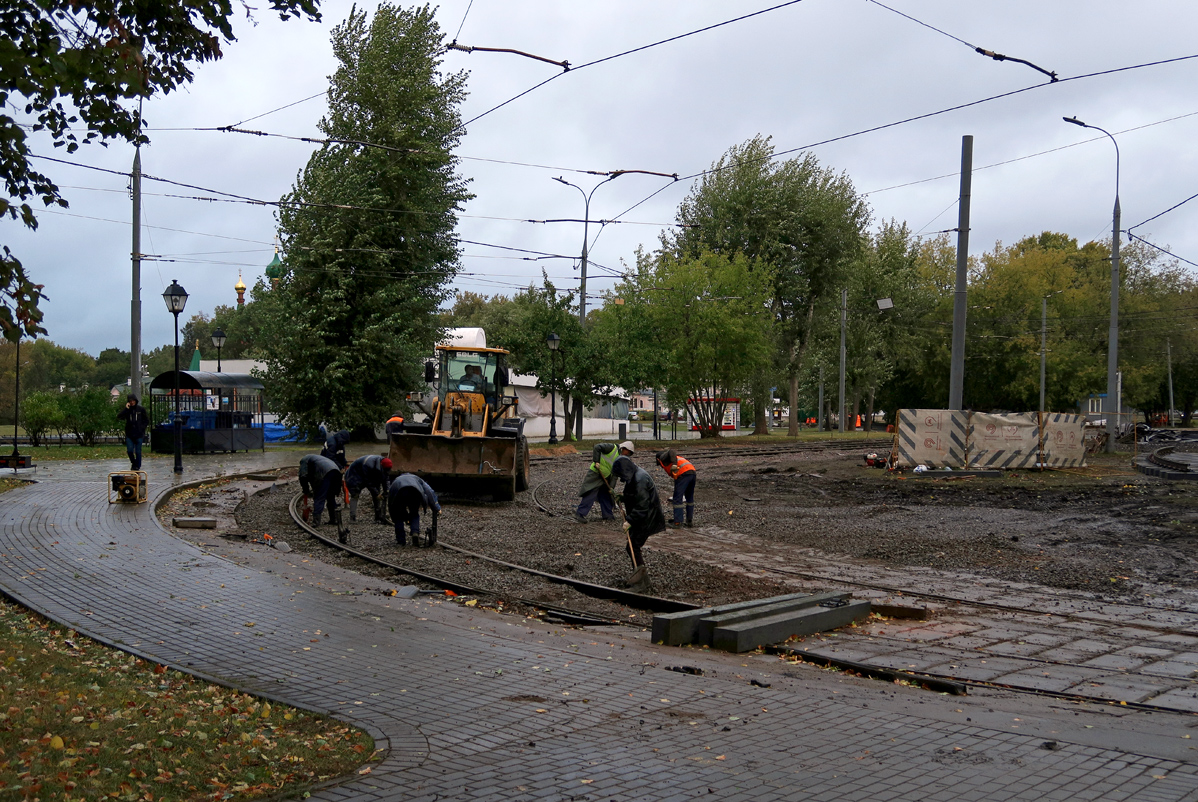 Moscova — Construction and repairs; Moscova — Tram lines: North-Western Administrative District
