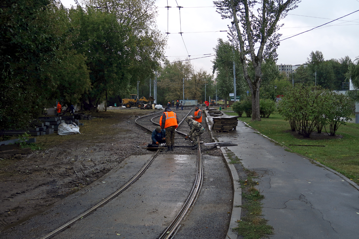 Москва — Строительство и ремонты; Москва — Трамвайные линии: СВАО
