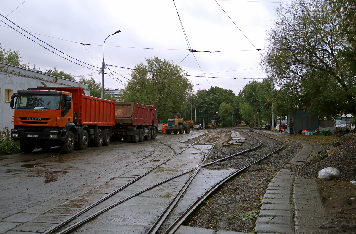 Москва — Строительство и ремонты; Москва — Трамвайные линии: СВАО