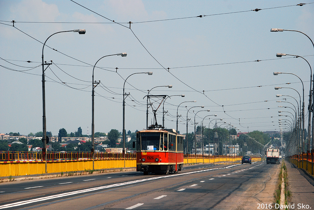 Галац, Tatra KT4D № 1326