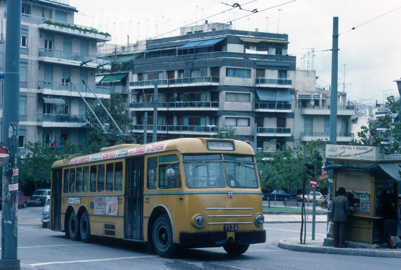雅典, Alfa Romeo 140 AF Casaro/CGE # 1134; 雅典 — Trolleybuses — old photos