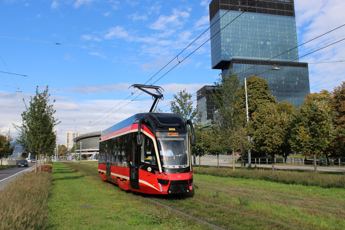 Силезские трамваи, Modertrans Moderus Beta MF 10 AC № 1006
