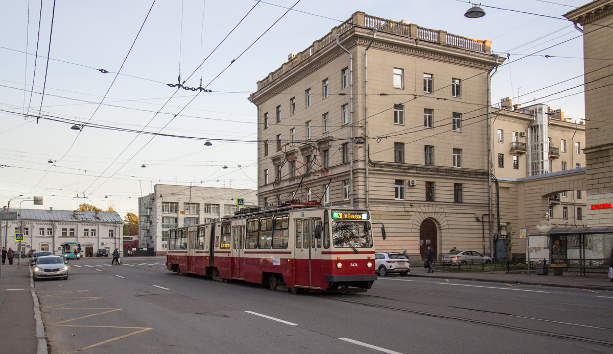 Санкт-Петербург, ЛВС-86К № 3474