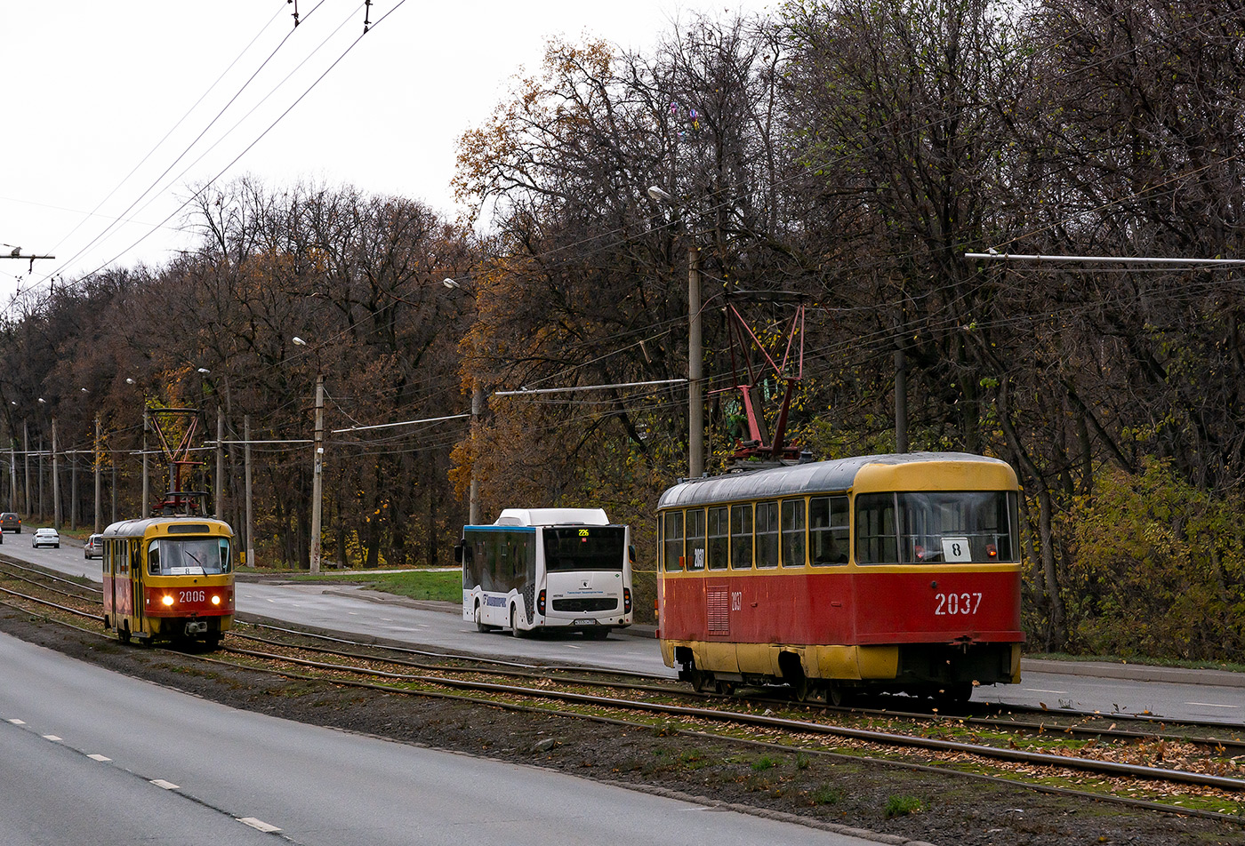 Уфа, Tatra T3D № 2006; Уфа, Tatra T3D № 2037